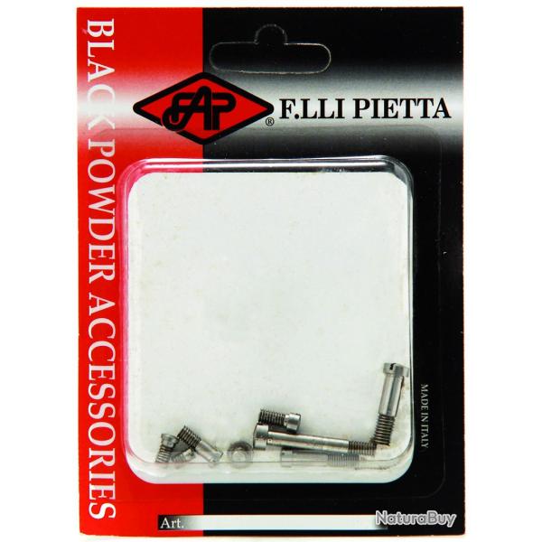 Set de 8 vis Pietta pour Remington inox