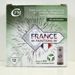 Vente flash ! - Cartouches France Munitions BIO Super Chasse 32 - Cal.12/67 x2 boites