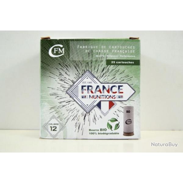 Vente flash ! - Cartouches France Munitions BIO Super Chasse 32 - Cal.12/67 x2 boites