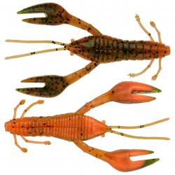 Leurre Souple Gunki Hourra Craw Up 100 10cm Par 4 9,4g Watermelon Orange