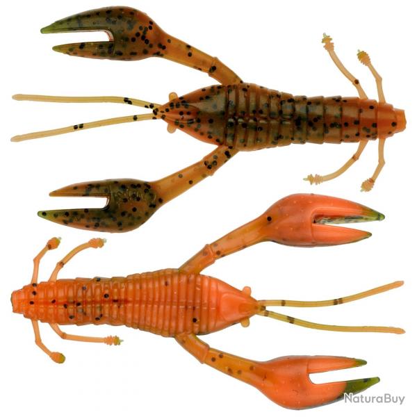 Leurre Souple Gunki Hourra Craw Up 100 10cm Par 4 9,4g Watermelon Orange
