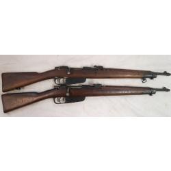 Carabine Carcano modèle 1891 TS troupes spéciales calibre 6.5 x 52 carcano cat D e