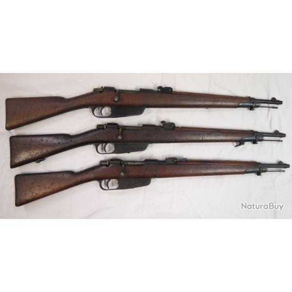 Carabine Carcano modle 1891 TS troupes spciales calibre 6.5 x 52 carcano cat D e