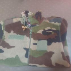 Polaire enfant camouflage 6 ans