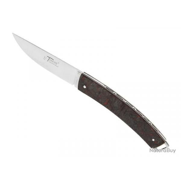 LE THIERS GILLES NATURE PLEIN MANCHE F. DE CARBONE ROUGE 11,5CM INOX