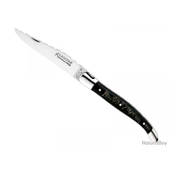 LAGUIOLE GILLES TRADITION CORNE DE BUFFLE 12CM INOX