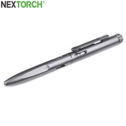 Nextorch NP11 Ti - Stylo tactique de sécurité avec brise vitre - Titane