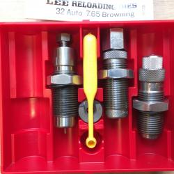 Jeu d'outils LEE Carbure 7.65m 32 Auto