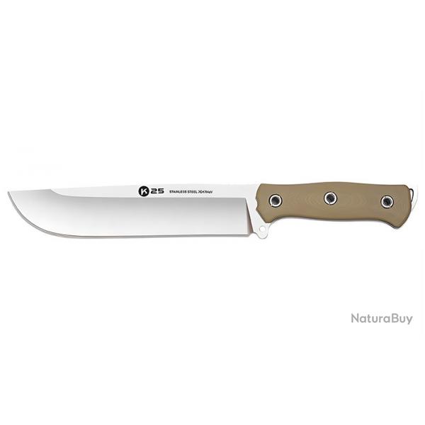 Couteau de combat K25 G10 coyote