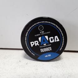 X50 billes caoutchouc Praga Rubber cal.50