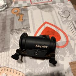 Aimpoint micro h2 +montage blaser