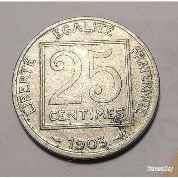 25 cts patey 1903