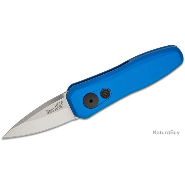 Couteau Kershaw Launch 4 AUTOMATIQUE Blue Lame Acier CPM-154 Spear Point Manche Alu USA KS7500BLU