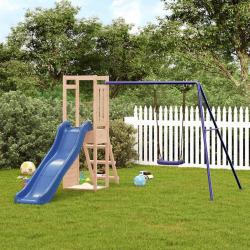 Aire de jeux d'extérieur bois de pin massif alsavelo