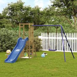 Aire de jeux d'extérieur bois de pin imprégné alsavelo