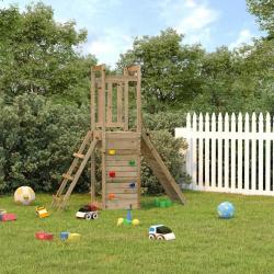 Aire de jeux d'extérieur bois de pin imprégné alsavelo