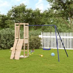 Aire de jeux d'extérieur bois de pin massif alsavelo