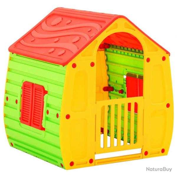 Aire de jeu pour enfants 102x90x109 cm alsavelo