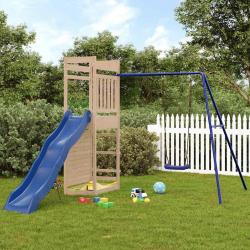 Aire de jeux d'extérieur bois de pin massif alsavelo
