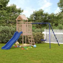 Aire de jeux d'extérieur bois de pin massif alsavelo