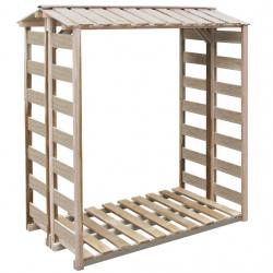 Abri de stockage à bois de chauffage 150x90x176 cm Pin imprégné alsavelo