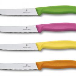 COUTEAU TOMATE VICTORINOX SWISSCLASSIC 11CM FLASHY ASS