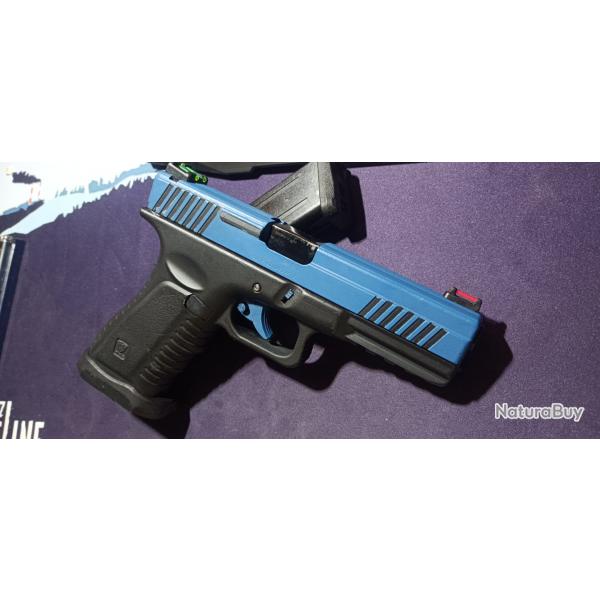 Glock Custom ; Blue Lagoon