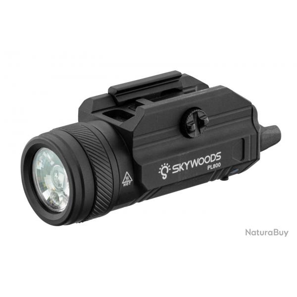 Lampe & laser tactique PL800 (Skywoods)