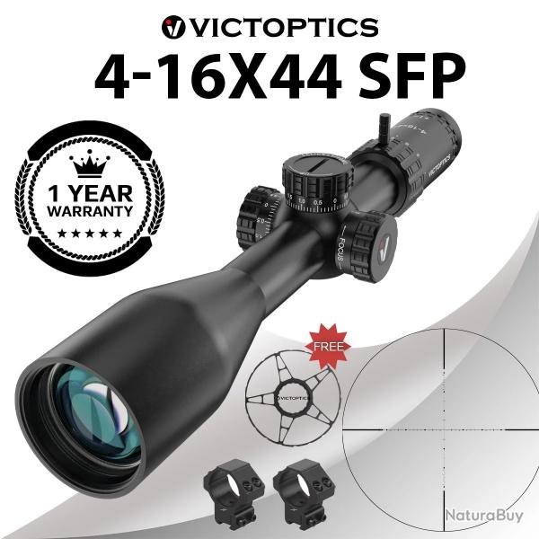 Victoptics S4 4-16X44 MDL rticule grav pour. 223 5.56 AR15 - Paiement en 3-4 fois