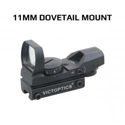 VicOptics Z1 1x23x34 lunette de chasse à point rouge -RDSL15- rail 11mm LIVRAISON GRATUITE !!