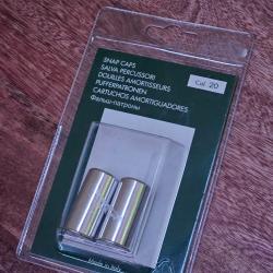 Paire de douilles amortisseurs aluminium calibre 20