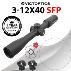 VICTOPTICS lunette de visée 3-12X24 FFP réglage 1/10MIL LIVRAISON GRATUITE !!