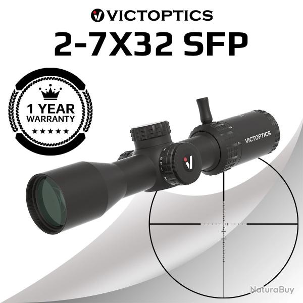 VICTOPTICS Lunette de vise  tube lumineux 2-7X32 avec WEATHER MOUNT- LIVRAISON GRATUITE !!