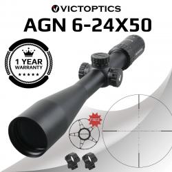 VictOptics-S4 6-24X50 MDL portée optique de chasse 30mm Tube 1/10 MIL LIVRAISON GRATUITE !!