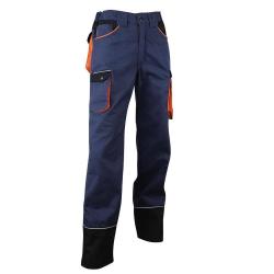 Pantalon de travail LMA 1257 HERSE taille 44 tricolore multipoches sans métal