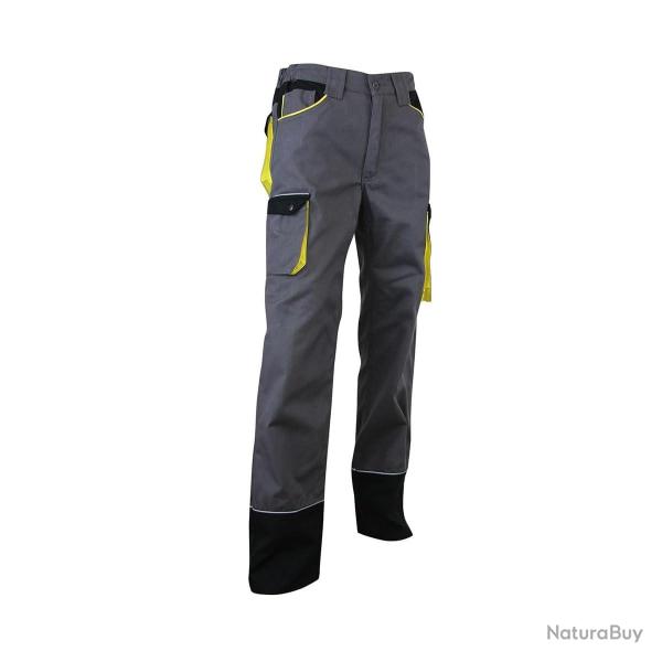 Pantalon De Travail Cargo Homme Taille XL - Coupe Regular En Polycoton Robuste - Idéal Métiers Manuels