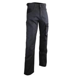 Pantalon de travail LMA 1266 CIMENT taille 44 bicolore gris nuit/ noir