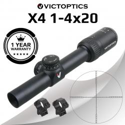 Victoptica - lunette de chasse X4 1-4x20, vue optique télescopique LIVRAISON GRATUITE !!