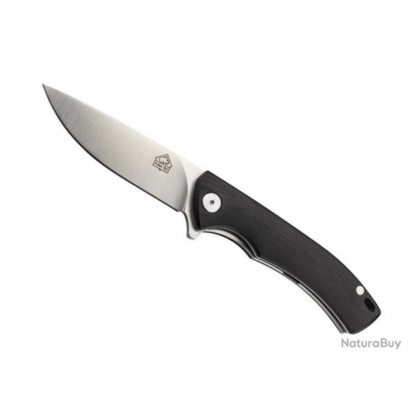 COUTEAU PUMA-TEC G10 NOIR 12,5CM INOX