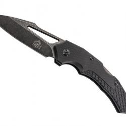 COUTEAU PUMA-TEC G10 NOIR 13CM INOX NOIR