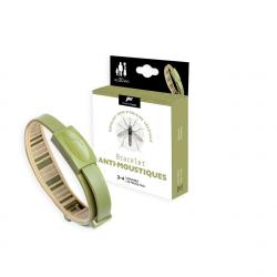 Bracelets anti-moustiques Pharmavoyage Kaki