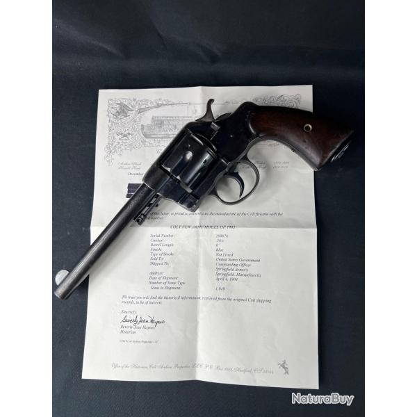 Colt NEW ARMY modle 1903 cal 38 LC