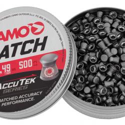 Plombs Gamo Match Accutek 500 - 4.5mm (x250). cal. 4.5 mm