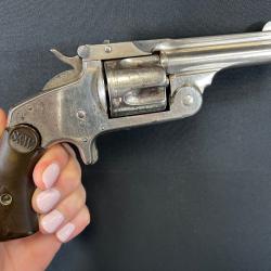 SMITH &WESSON TOP BREAK SINGLE ACTION SECOND MODÈLE cal 38sw