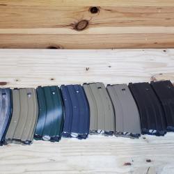 Lots de 12 chargeur gaz et co2 pour m4 airsoft