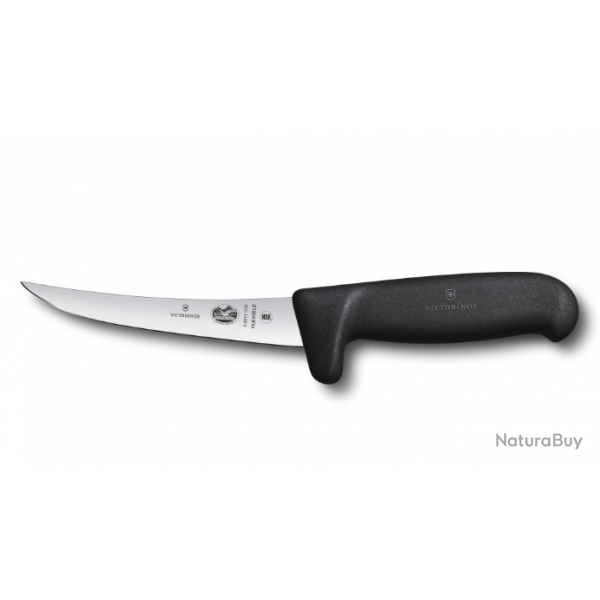 Victorinox 5.6613.12M Fibrox Safety Grip Couteau  Dsosser,Tr.norm.,Flexible,Noir,12cm