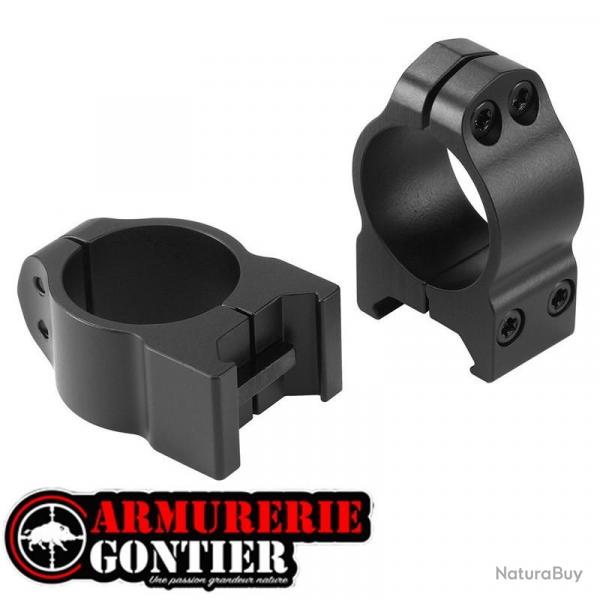colliers Warne acier 34 mm medium fixe