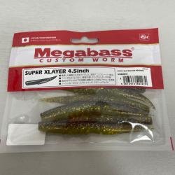 !! NEUF !! LEURRE MEGABASS SUPER X LAYER 4.5'´ col URAKEN