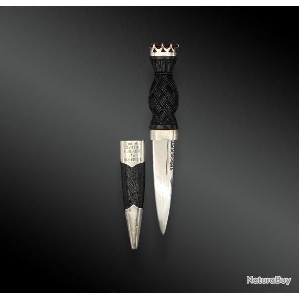 Petit COUTEAU appel Sgian Dubh cosse Dbut du XXme sicle