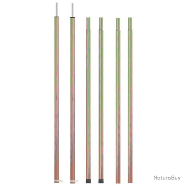 Mts de tente tlescopiques 170-255 cm 2 pcs Acier galvanis alsavelo